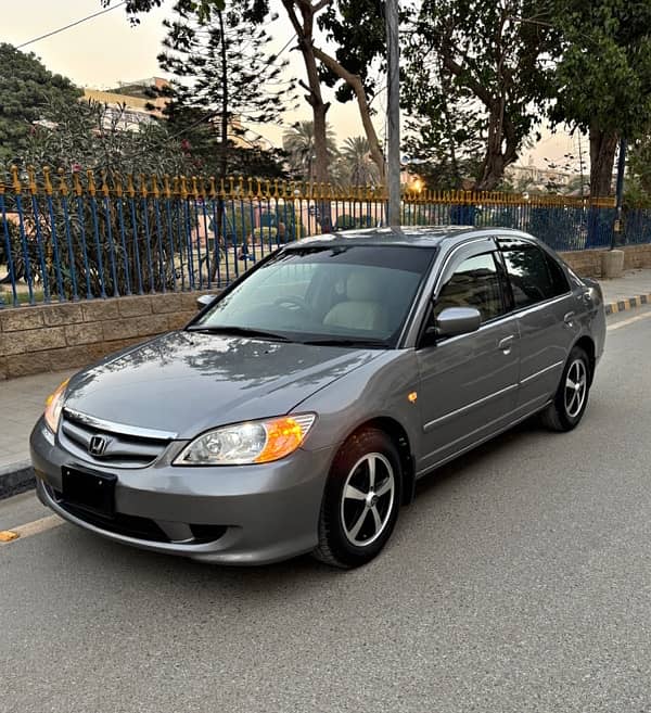 Honda Civic Exi prosmatic 2005 model in prestige condition 3