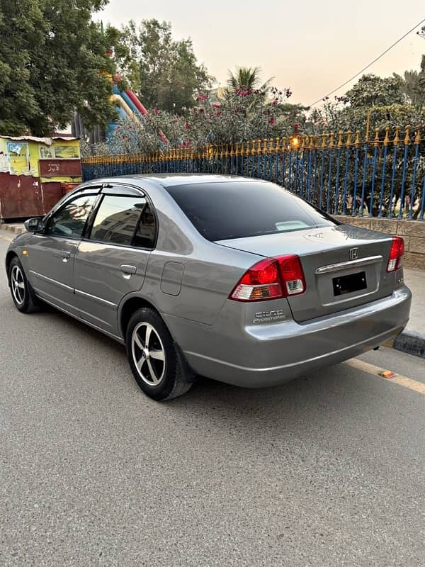 Honda Civic Exi prosmatic 2005 model in prestige condition 6