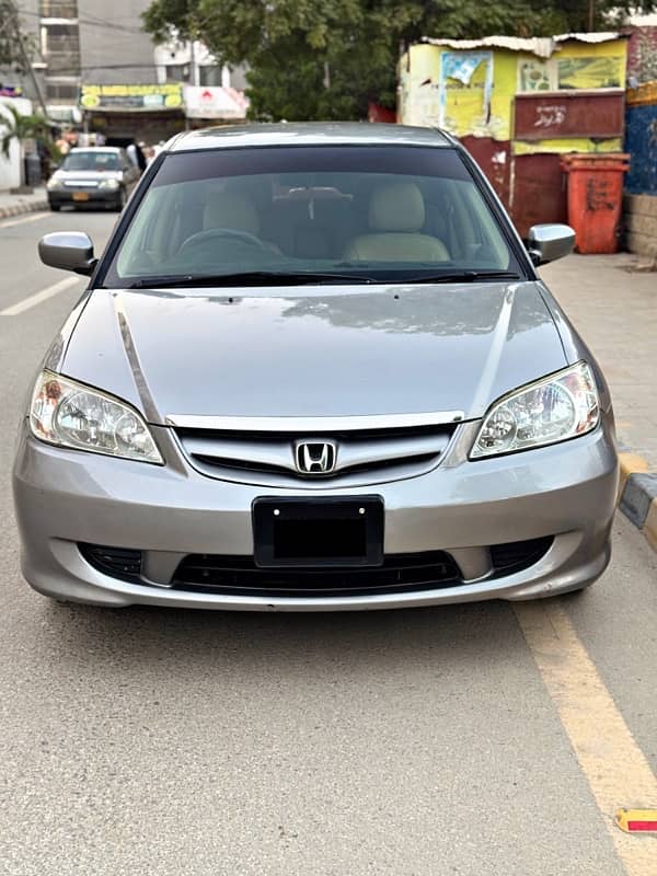 Honda Civic Exi prosmatic 2005 model in prestige condition 8