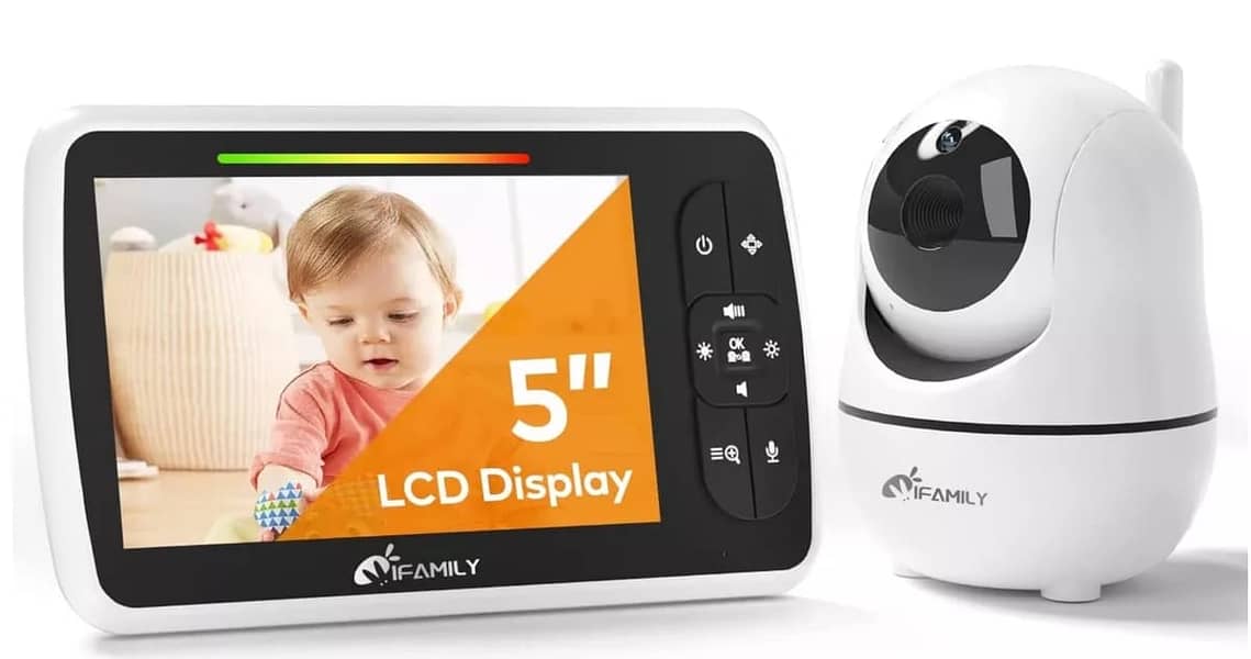 Monitor with Camera and Audio for Baby/ZoomCamera/kids cam 0