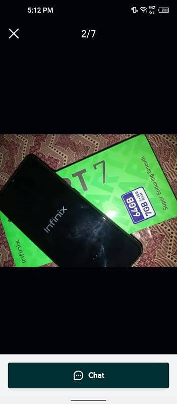 Infinix Smart 7 4+3gb 64gb  Exchange possible 2