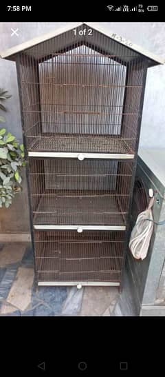 3 Portion Full Angle Cage for sale