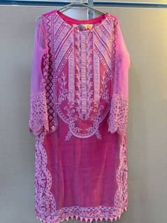 Beautiful Sobia Nazir Embroidery Dress