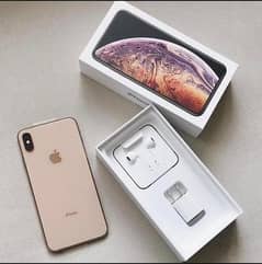 Apple Iphone X''s Max 256 GB PTA Approved Gold Whatsap ( 0344 2455364)