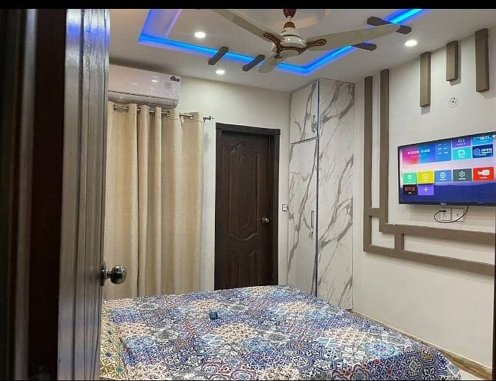 Fully Furnished Flat For Rent Near Emporium Mall Johar Town 15