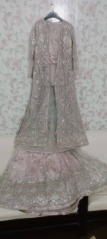 new condition wedding 4 piece dress 1