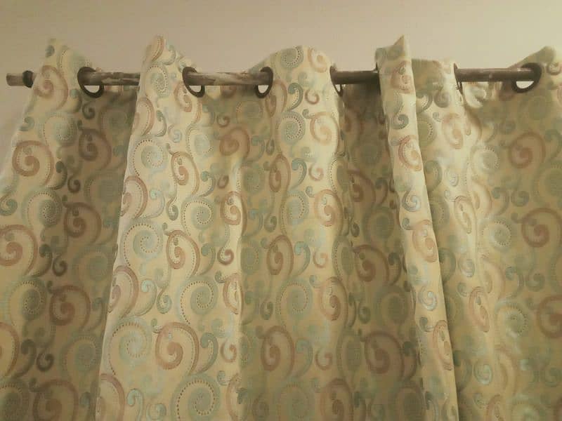 2 curtains  parday 2