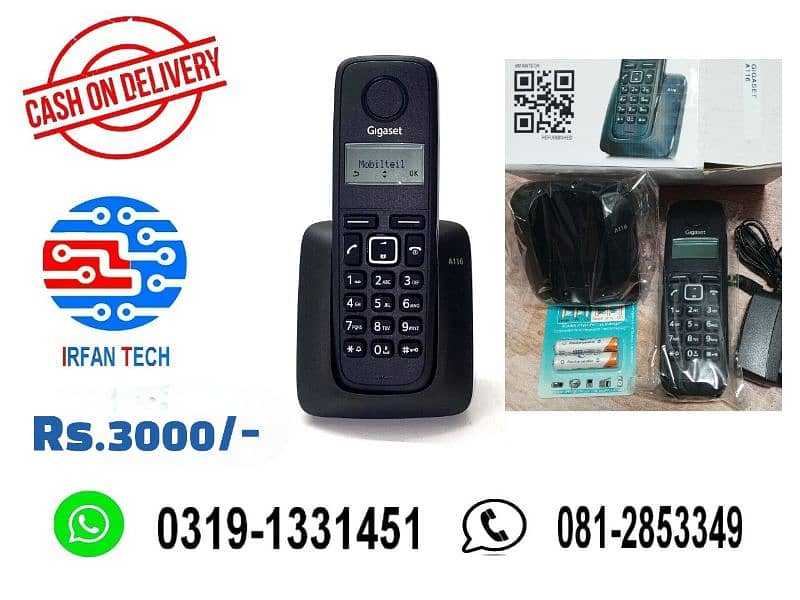 Landline Wireless PTCL Telephone Office and Home. 8