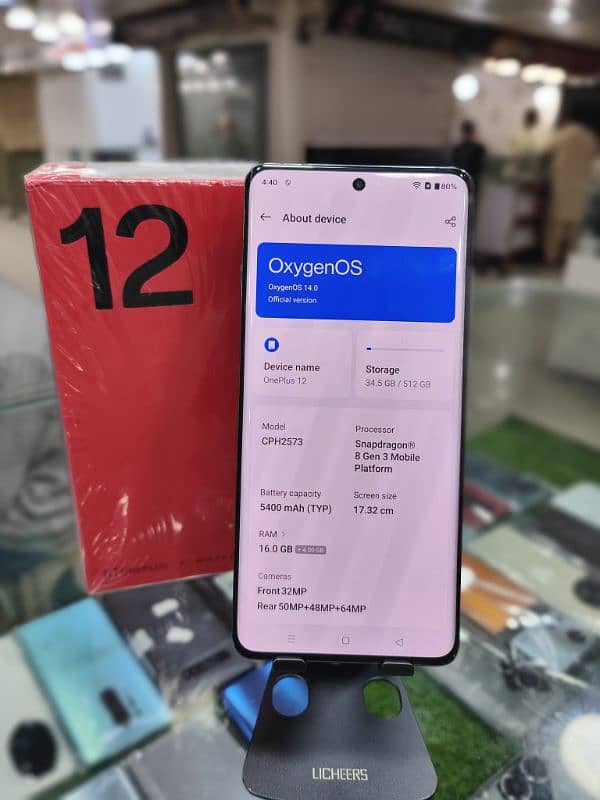 OnePlus 12 Lastest Camera Phone! 16/512 3