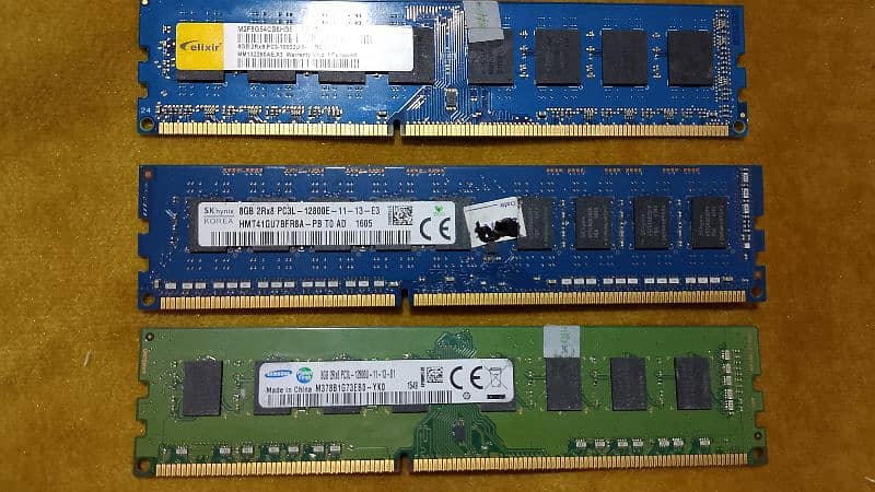 1Tb and 500gb laptop hards, 8gb computer rams 2