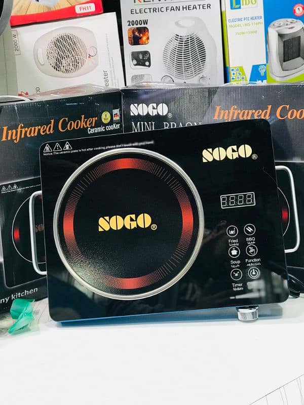 SOGO 3500W Infrared Ceramic Cooker - Efficient & Versatile Cooking 0