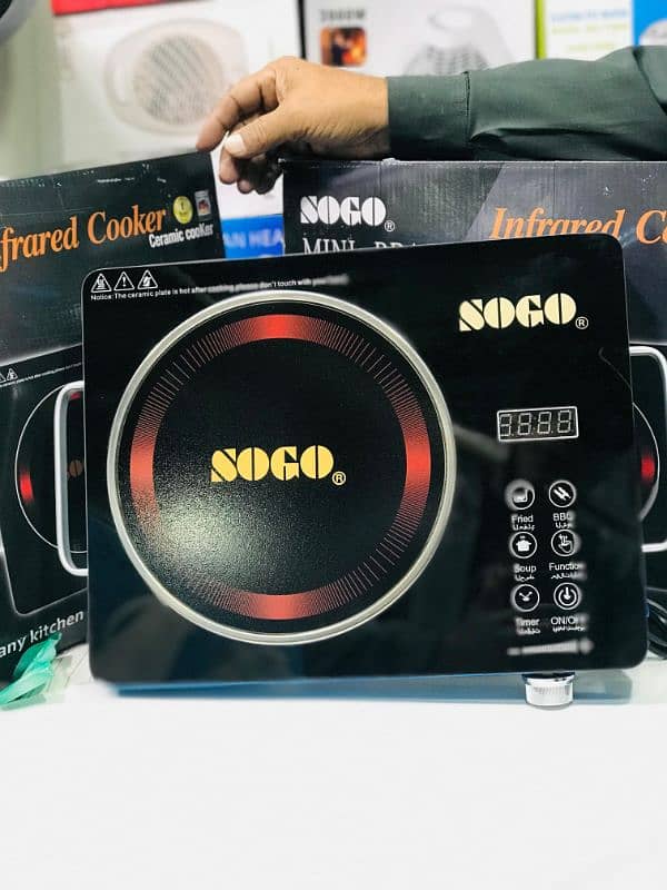 SOGO 3500W Infrared Ceramic Cooker - Efficient & Versatile Cooking 2