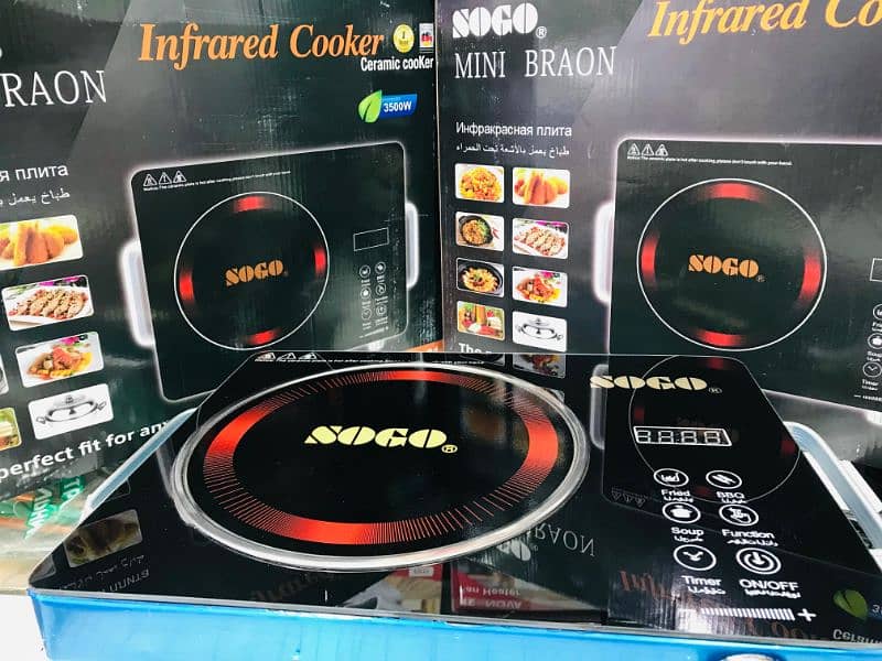 SOGO 3500W Infrared Ceramic Cooker - Efficient & Versatile Cooking 3