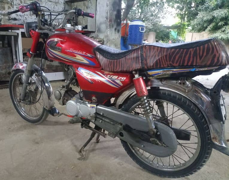 United 70cc bike for sale model 2018 sukkur number register 7