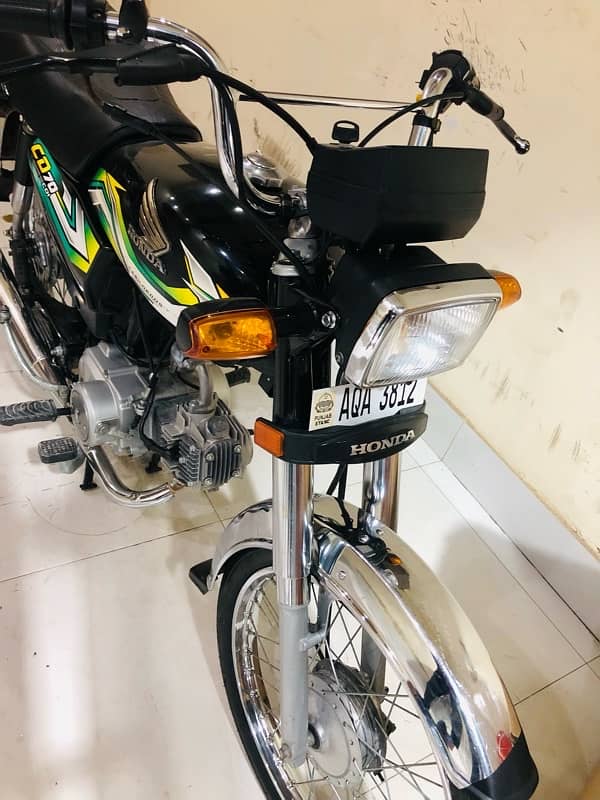 Honda Cd 70 2023 lush Condition 6