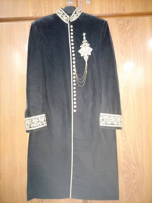 Sherwani with Qulla & Khussa for sale 3