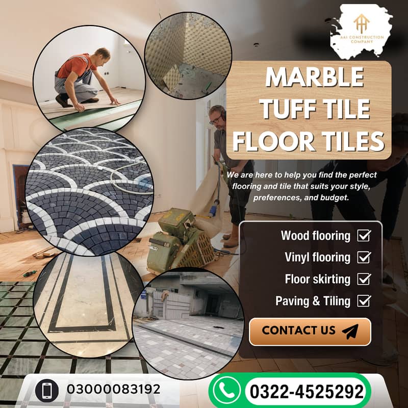 Tile & Marble Fixing 0