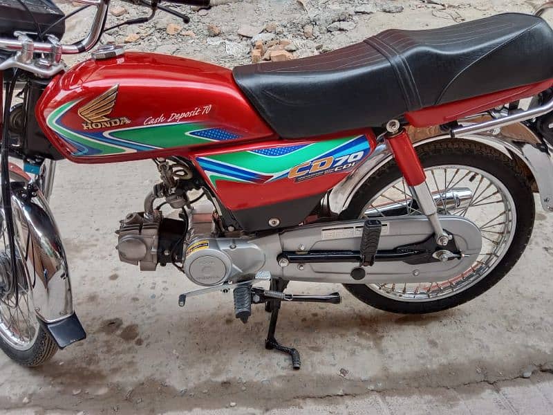 Honda cd70 bike 2017 modal urgent sale 0