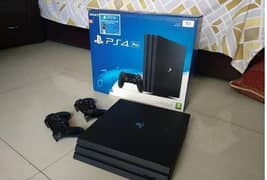 Ps4 pr0 1Tb used one year all working urgent sale