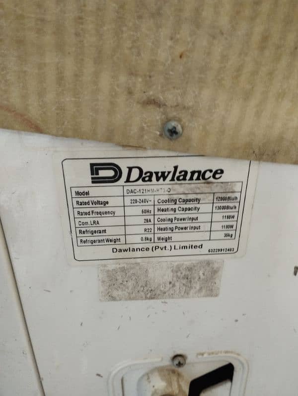 Dawlance 1 Ton Heat & Cool (Non Inverter) 1