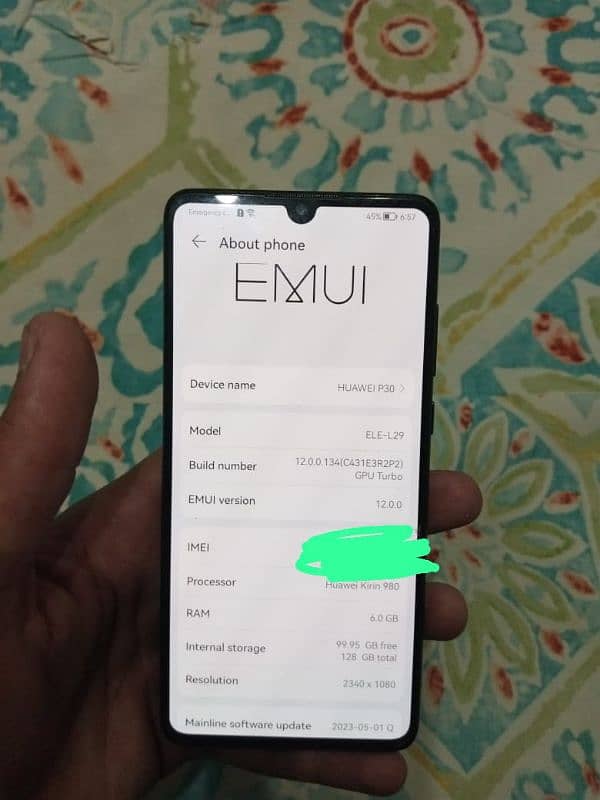 Huawei P30 New Condition Non PTA 9