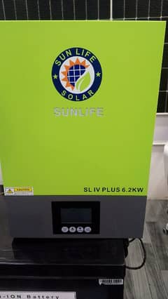 sun life solar invarter 6.2 kW