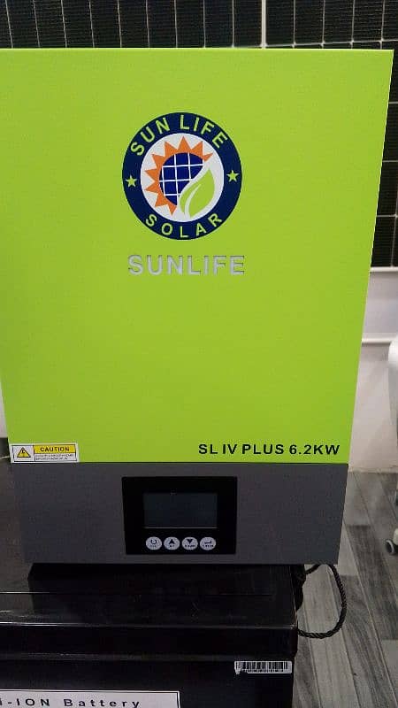 sun life solar invarter 6.2 kW 0