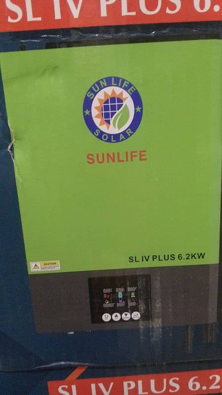 sun life solar invarter 6.2 kW 1