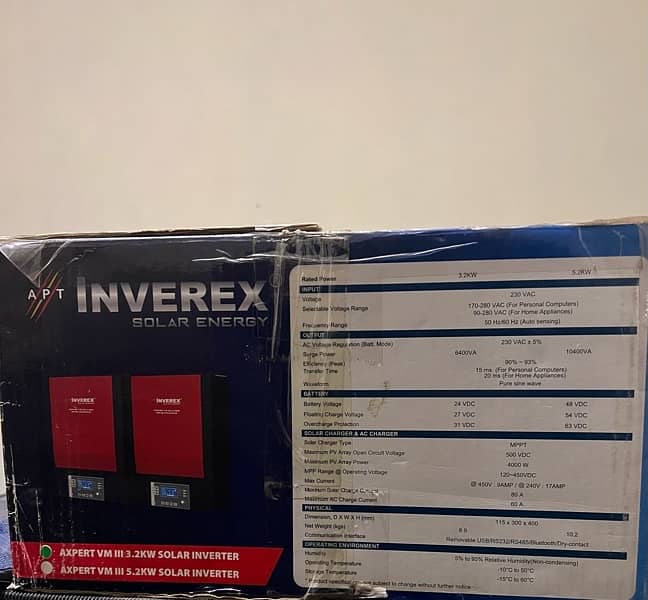 inverex 3.2 KW solar inverter 6