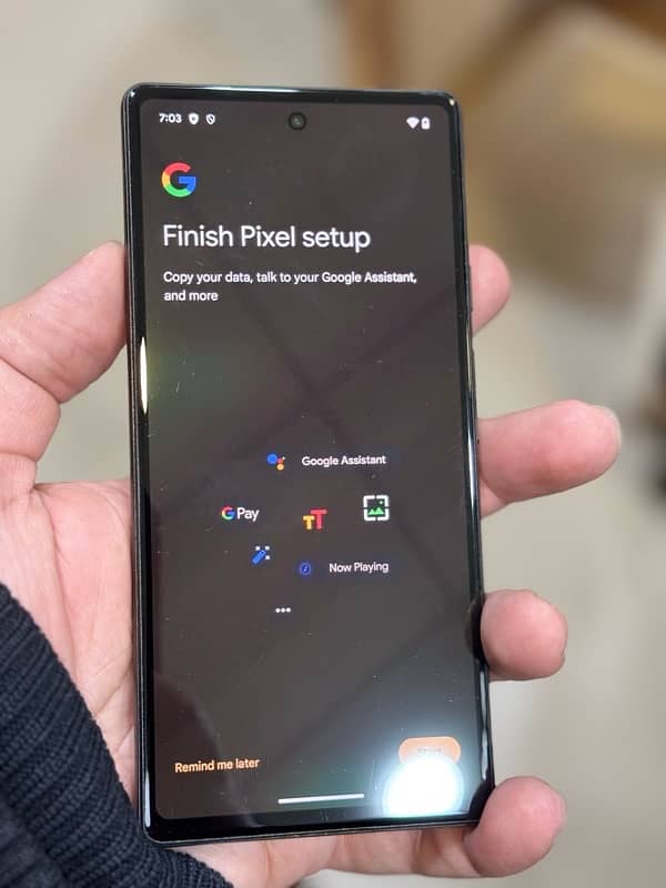 Google pixel 6A Condition 10/10 PTA (physical +Esim) 4