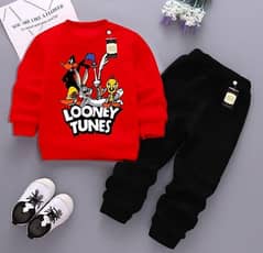 2 Pcs Boys Fleece sweatshirt tracksuit