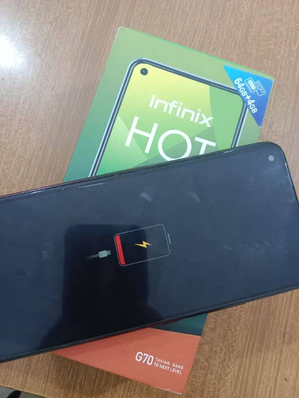 infinix hot 10 mobile board with box 0