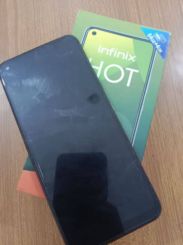 infinix hot 10 mobile board with box 1