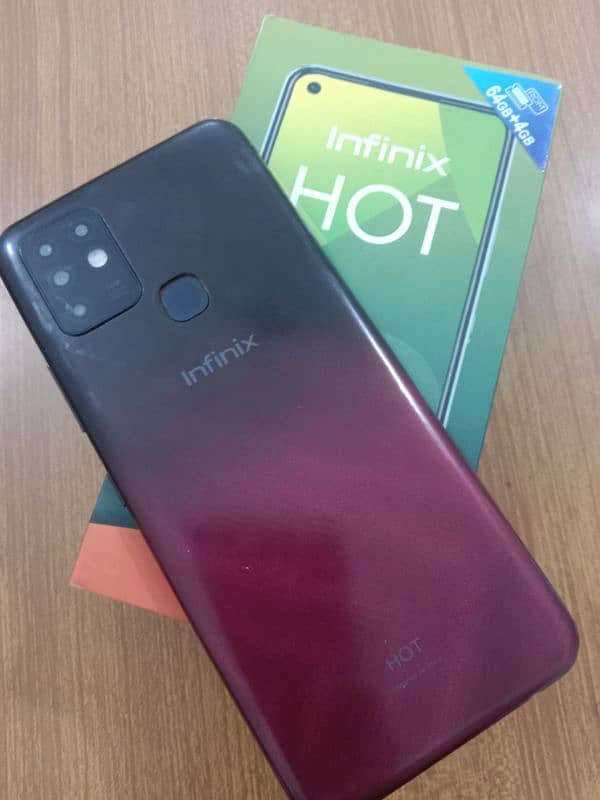 infinix hot 10 mobile board with box 2