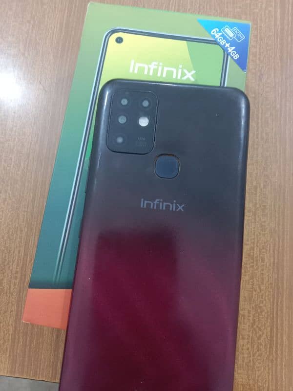 infinix hot 10 mobile board with box 3