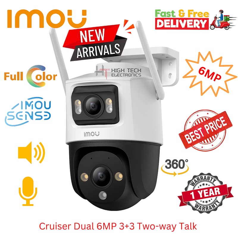 IMOU Cruiser SE+ 3MP  Two way Talk 1 year warranty 4