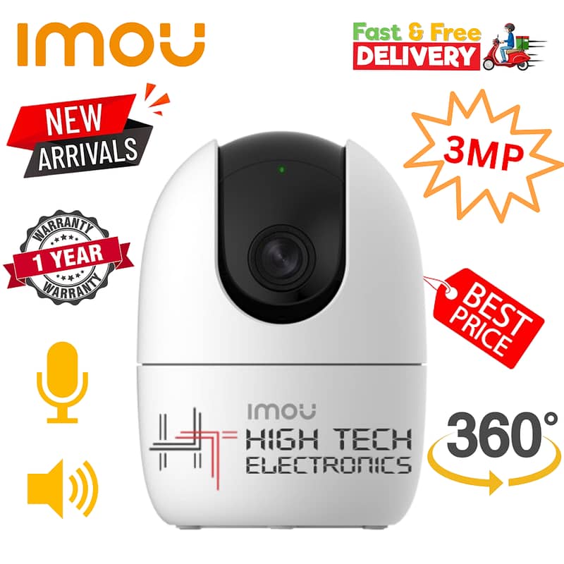 IMOU Cruiser SE+ 3MP  Two way Talk 1 year warranty 6