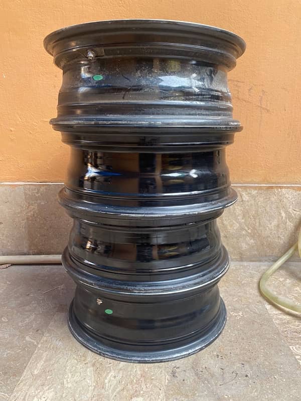 alloy rims black and chrome suzuki 2