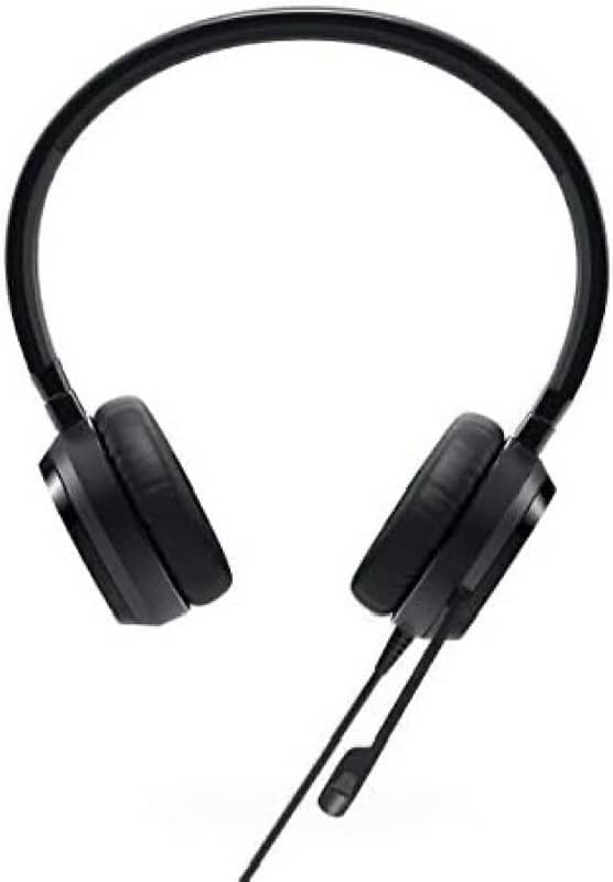 Dell 74J6M Pro Stereo USB Headset UC350, Black 1