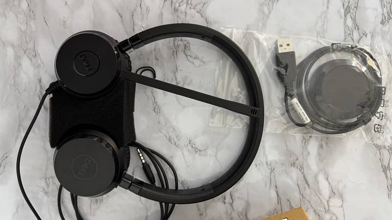 Dell 74J6M Pro Stereo USB Headset UC350, Black 5