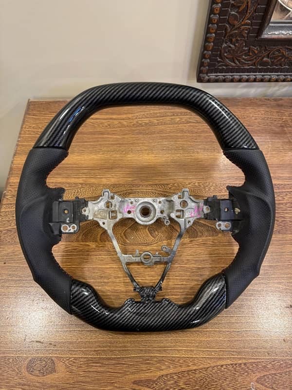 Corolla carbon fibre hydrodip steering wheel 0