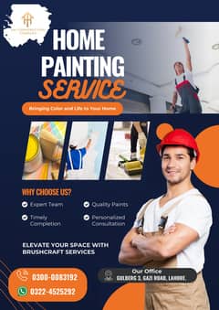 Professional House & Office Paint & Repaint Services