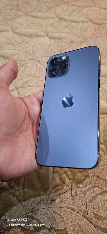 I PHONE 12 PRO 256 GB PTA OFFICIAL APPROVED BH 81 10 BY 10 CONDITION 1