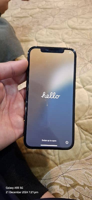 I PHONE 12 PRO 256 GB PTA OFFICIAL APPROVED BH 81 10 BY 10 CONDITION 8