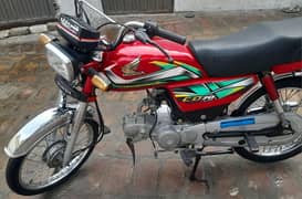 Honda CD 70 Model 2022 Open invoice Good Condition