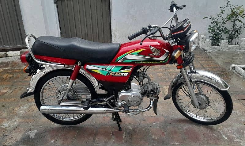 Honda CD 70 Model 2022 Open invoice Good Condition 1