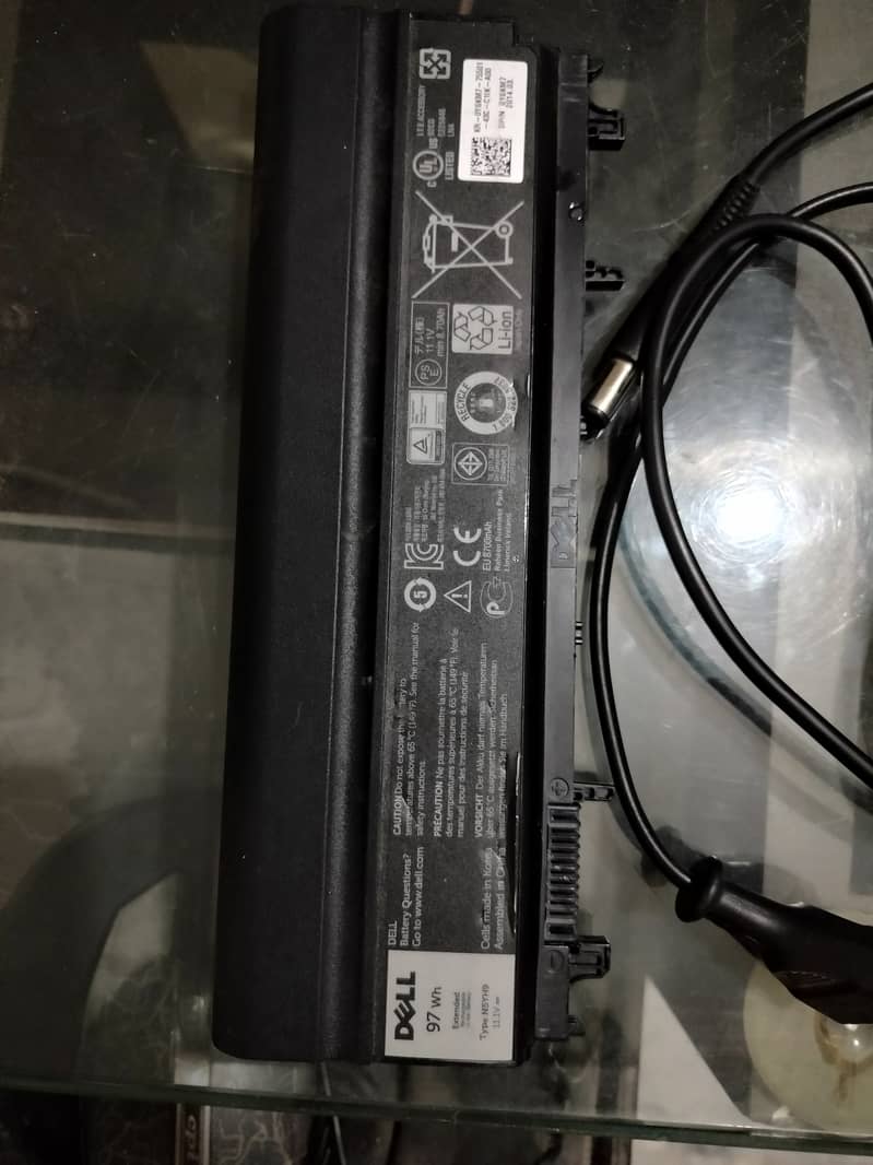 Dell 9-cell Double Battery Dual 90 watt 90w Charger Centrino 9 Cell 2