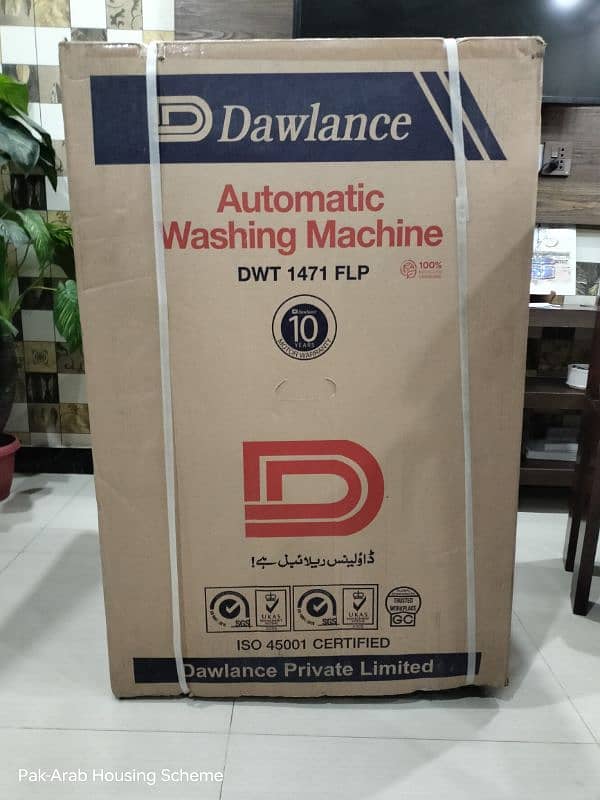 Dawlance Automatic washing machine 12 kg 0