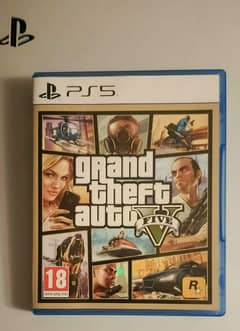 GTA5 for PS5 & PS4 game Blueray 10/10