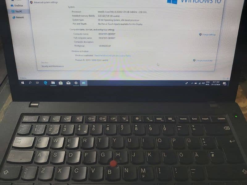 lenovo T460 Core i5 6th generation for sale 4